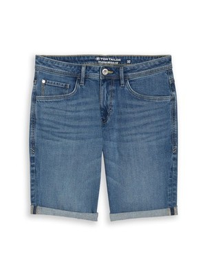 Tom Tailor Herren Jeans Short JOSH Regular Fit - Blau W28-W40