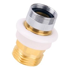 Dishwasher Faucet Adapter Quick Connect Male 3/4" Garden Hose Fitting