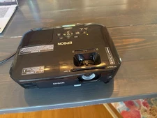 Epson H429a projector in Black w/ original case and remote.very lightly used