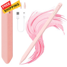 Stylus Pen for iPad11 10thGen,14Mins Faster Charge, with Pencil Pink