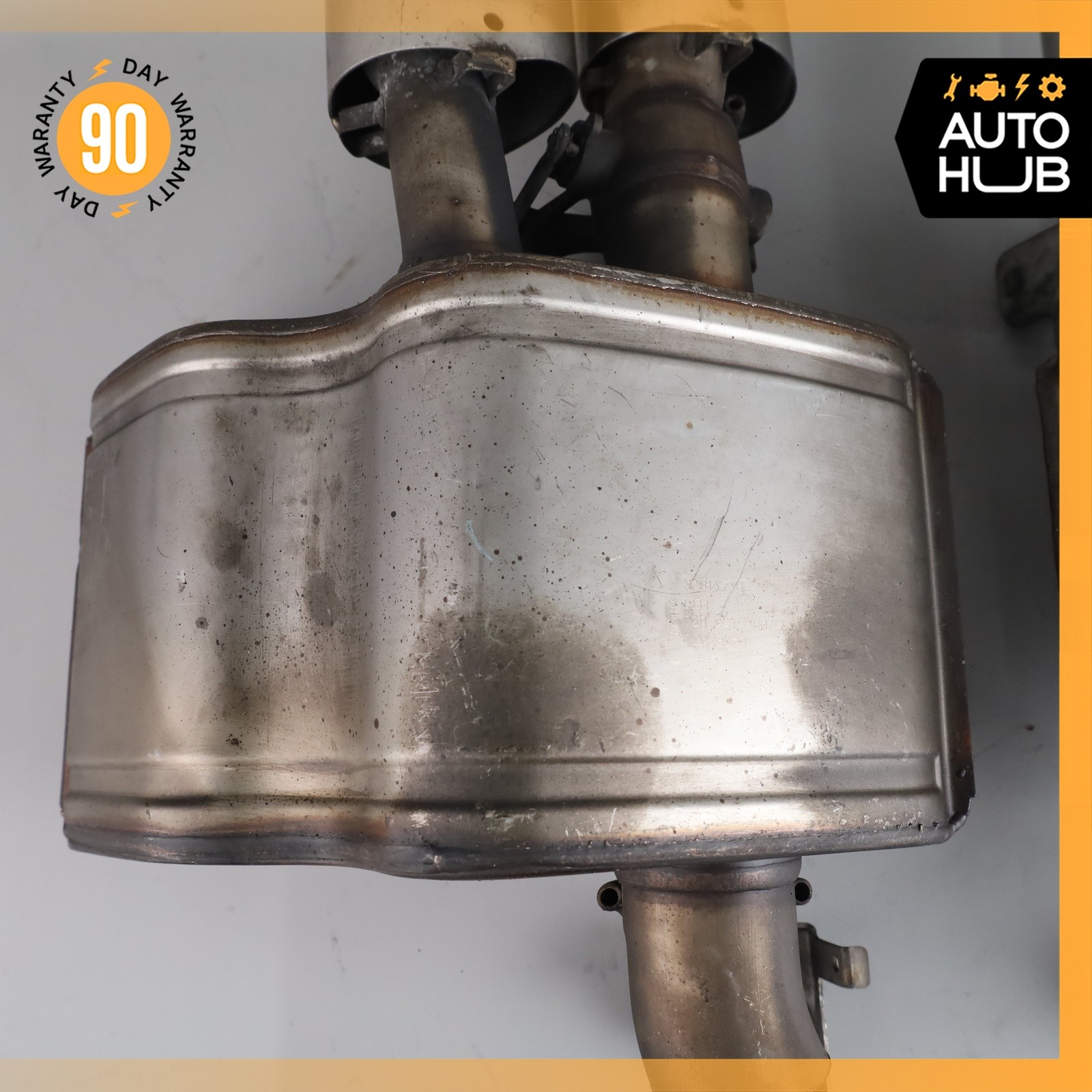 14-18 Maserati Ghibli S Q4 M157 Exhaust Muffler Set 670030855 OEM 82k
