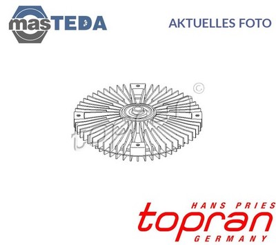 401 003 VISCO KÜHLER LÜFTER RAD WASSERKÜHLER TOPRAN NEU OE QUALITÄT