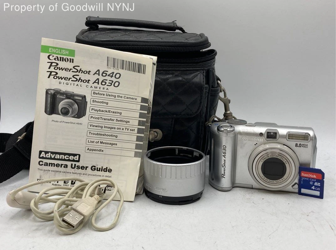 Цифровые фотоаппараты Canon PowerShot A630 1-4.9x цифровой зум