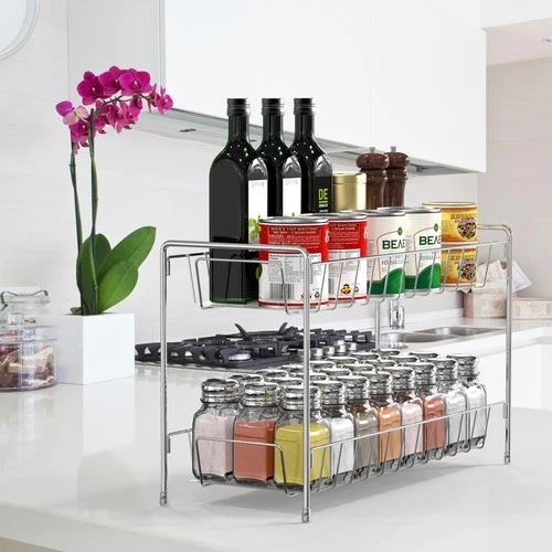 SimpleHouseware Spice Rack Drawer Organizer - Thumbnail 4