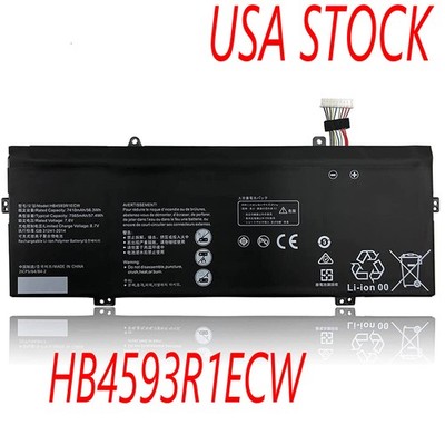 Battery HB4593R1ECW for Matebook X Pro i7(2019) mach-wx9 /W19/W29