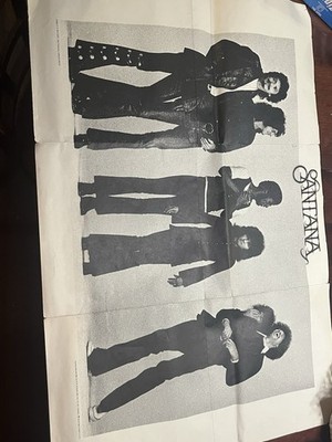 Autographed Band Photo Poster Signed with Handwritten Quotes & Note