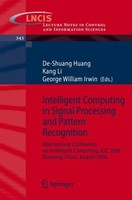 Intelligent Computing In Signal Processing And Pattern Recognition De-Shuang Hua