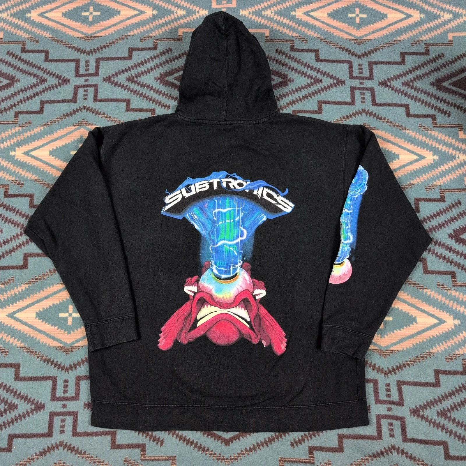 Cyclops Rocks Hoodie Black Sweatshirt RedRocks DnB