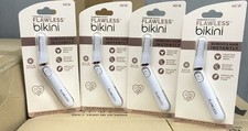 4 pack Finishing Touch Flawless Bikini Shaver and Trimmer Hair Remover for Women