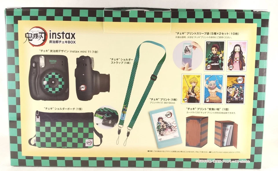 Tnajiro BOX [Unused] Instax Mini 11 Cheki Camera KIMETSU Demon Slayer From JAPAN - Image 4 of 4