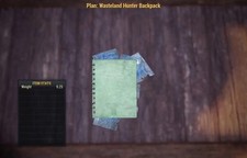 (Xbox) Wasteland Hunter Backpack Plan - Rare Plan