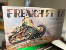 MENG  # TS 011     1/35th SCALE FRENCH FT-17 WW 1 TANK  MODEL KIT