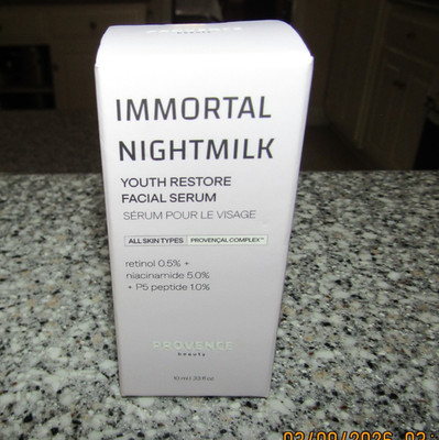 Provence Beauty Immortal Nightmilk Youth Restore Facial Serum Mini Travel 10 mL