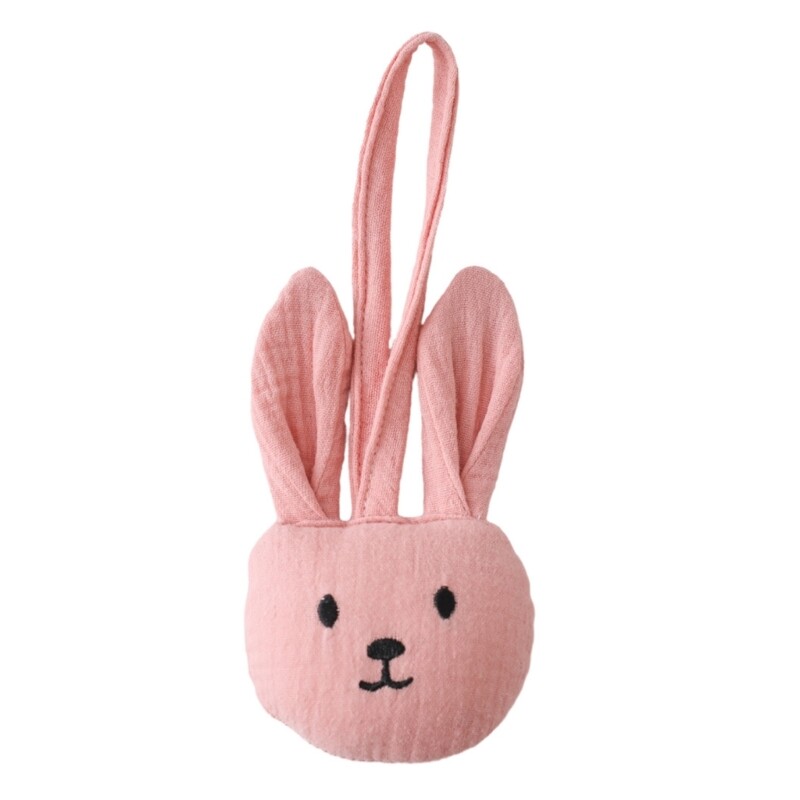 Rabbit Pacifier Clip Mother Kids Nipple Holder Car Pendant for Baby
