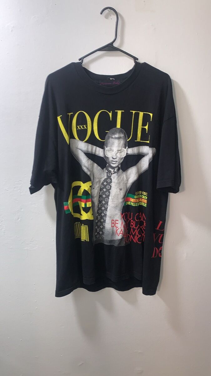 Premium Label Topless Kate Moss Vogue Cover Graphic Tee Size Premium Label Topless Kate Moss Vogue Cover Graphic Tee Size
