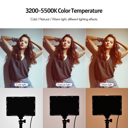 2pcs USB Video Kit Photography 3200K-5500K 120pcs K2G7 - Picture 9 of 9