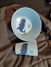 Blue Kids Stay Cool Cup And Bowl