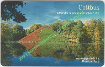 D 1995 | P 04 | Cottbus Bundesgartenschau | Wasserpyramide im Branitzer Park - Bild 1 von 2