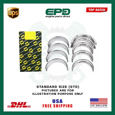 CRANKSHAFT MAIN BEARINGS SET STD FITS FORD B-MAX C-MAX M1DA 1.0L ECOBOOST PETROL