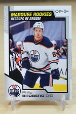 2020-21 OPC Marquee Rookies #625 Philip Broberg - Edmonton Oilers Rookie RC