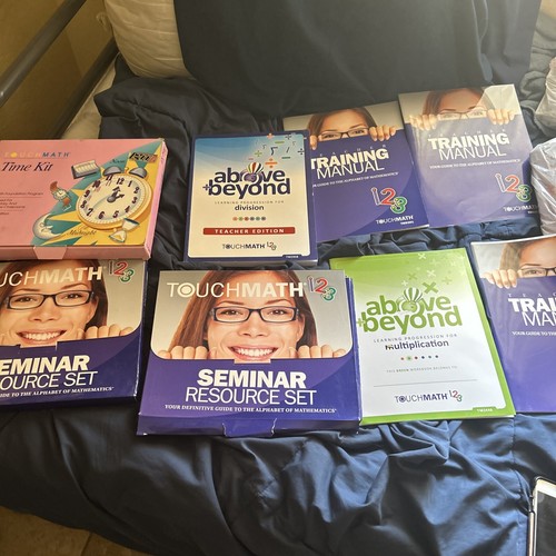 Touchmath Kit Box Touchmath Materials And Curriculum Bundle Lot Includes Time Kit And ...