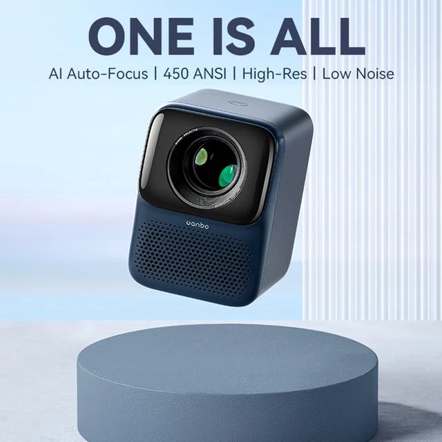 Wanbo New T2 Max 2023 Upgraded (Native 1080P 450 Ansi Lumens