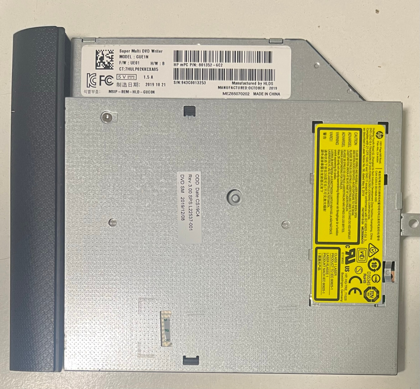 DVD ± RW CD Laufwerk Brenner Super Multi DVD Writer GUE1N Slim Sata 9,5