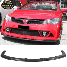 Fits 06-11 Honda Civic Sedan 4Door MUG RR Front Bumper Lip Spoiler ABS Unpainted