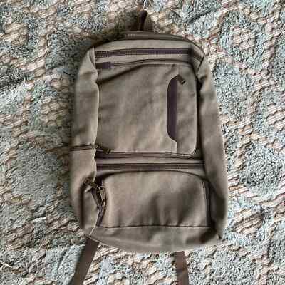 anello nylon mini backpack GRANDE GTM0421 it is surprisingly spacious Colour:Camel Brown Retro Style Featherlite Black Anti-Theft Laptop Medium/Large