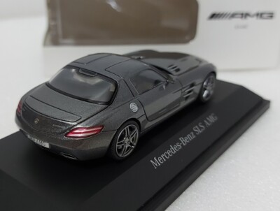 Mercedes-Benz SLS Coupe 6.3 AMG 2009 (C197) Imola Grey Met 1:43