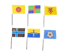 Table Desk Top Flag English County Counties Hand Held *FAST & FREE UK DELIVERY*