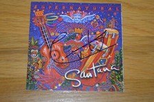 Carlos Santana Autographed 