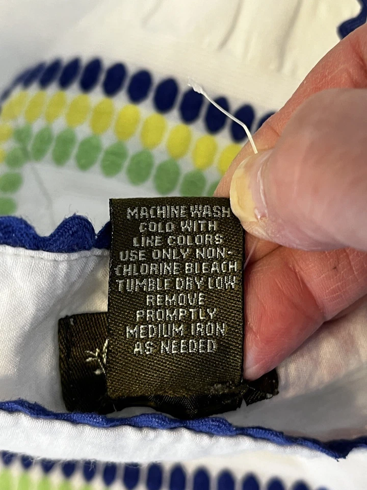 FEI Womens Skirt sz 10 White Multicolor Chevron Pencil A Line Knee Length - Image 4 of 4