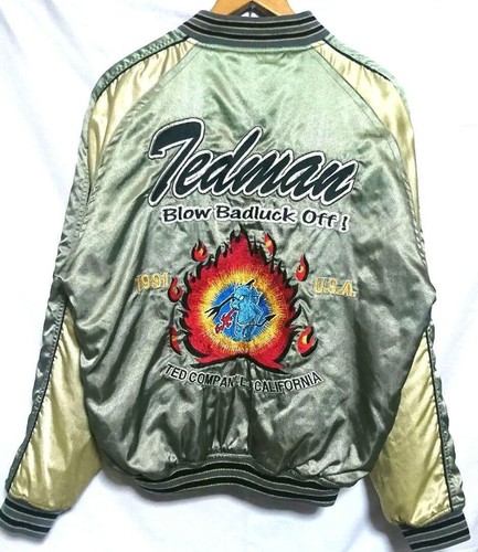 【Sukajan】Tedman Flame Devil Sukajan Large Ted Company