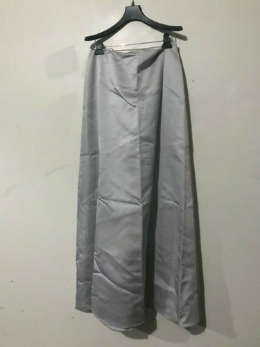 Alexia Designs Size 14 Long Silver Formal Skirt Women Style#200 VN:W0172106