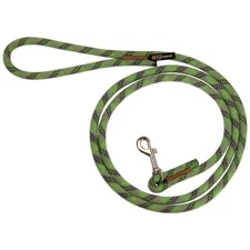 BlueWater Ropes K9 Cord® Dynamic Climbing Rope Dog Leash - 9' - Green Pattern