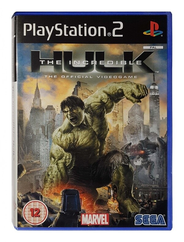 THE INCREDIBLE HULK: THE OFFICIAL VIDEOGAME (PS2 Game