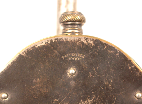 Cartera antigua Chatelaine con cuentas negras de principios de 1900 Art Nouveau herrajes plateados - Imagen 18 de 18