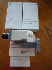 Lot of 3 Motion Sensored Security "Camera" Lights Battery Operated-Not Included