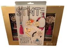 DIY Wooden charm  Tassel Jewelry Art  Craft Kit by Horizon Group USA 2019