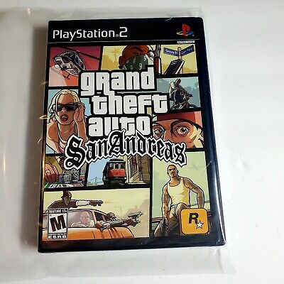 Grand Theft Auto San Andreas PS2 (Jogo Original Gta) (Seminovo