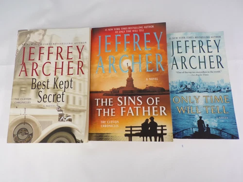 Jeffrey Archer CLIFTON CHRONICLES Three Great Titles Paperback Lot of 3