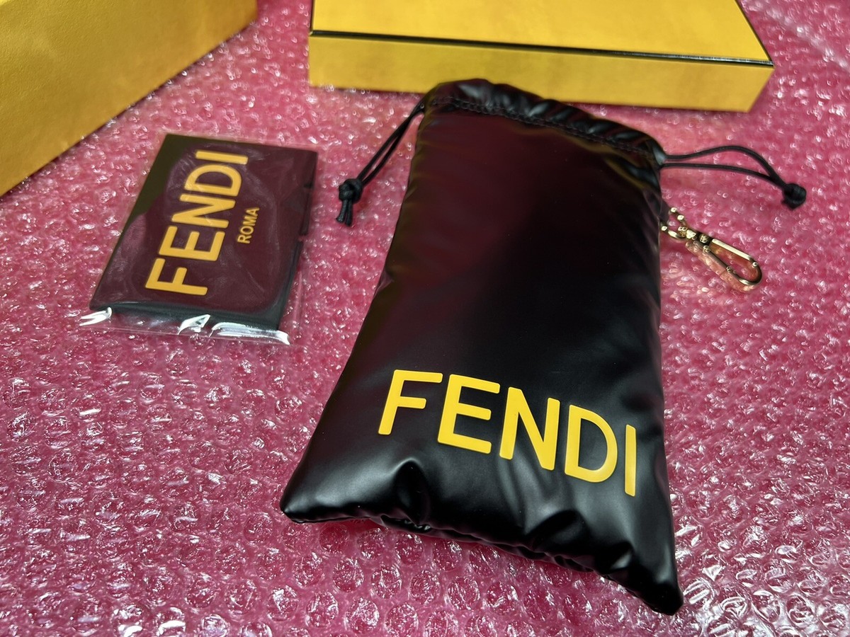Fendi Roma Black Yellow Sunglasses Eyeglasses Case | eBay Fendi Roma Black Yellow Sunglasses Eyeglasses Case | eBay