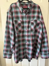 Dixxon Flannel Shreddy Form and Function Men’s 5XL Long Sleeve Shirt
