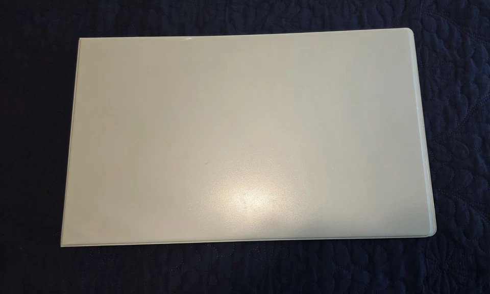 Carpeta de anillas 8 piezas Cardinal 12112 11" x 17" 3 anillos 1" inclinada-D - blanca nueva Foto 4 de 4