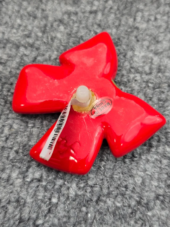 Nora Fleming Mini Wrap It Up A238 Red Bow - Image 4 of 4