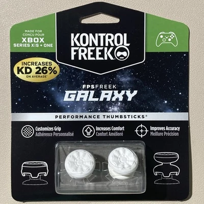 KONTROLFREEK Kontrol Freek FPS Freek Galaxy Performance Thumbsticks XBOX X/S / One White New
