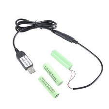 5V2A USB to 4.5V AA LR6 Battery Eliminators Replacing 3pcs 4.5V Battery for Toy