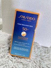Shiseido Clear Sunscreen Stick SPF 50 Water Resistant 2oz