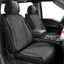 For Ford F150/F250/F350/F450 from 2017-2026 Synthetic Leather 5-Seat Covers Set